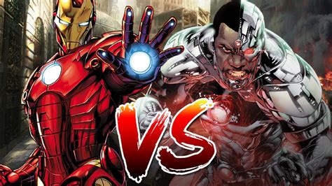 cyborg vs iron man|cyborg iron man vs vic.